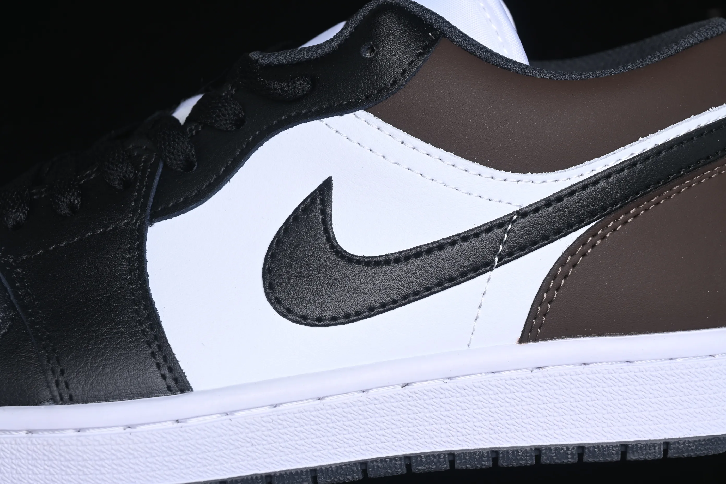 All categories Air Jordan Jordan series basketball shoes Air Jordan 1 Low Air Jordan 1 Low AJ1 Joe 1 black brown cultural low-top casual sneakers 553558-152